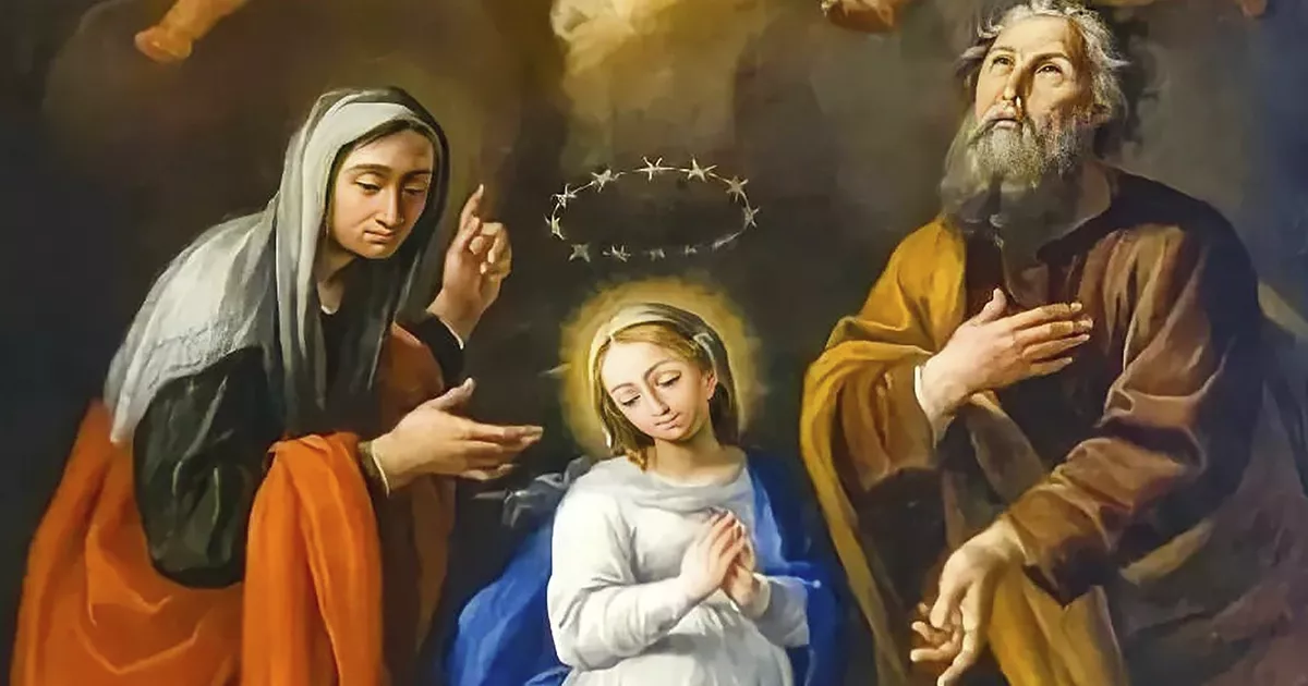 Sant’Ana e São Joaquim, os avós de Jesus